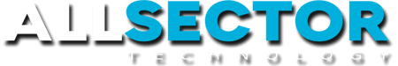 AllSector Logo [White Text]